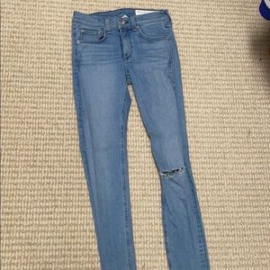 Rag & Bone Light Wash Jeans